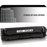 Compatible HP 410X High Capacity Black Toner Cartridge CF410X For M452dn M377dw