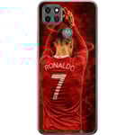Motorola Moto G9 Power Genomskinligt Skal Ronaldo