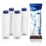 4x Water Filter For DELONGHI Primadonna ESAM ECAM ETAM Coffee Machine Serie