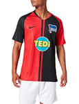 Nike HBSC M NK BRT STAD JSY SS AW T-Shirt de Football Homme, University Red/(Black) (Full Sponsor), FR : XL (Taille Fabricant : XL)
