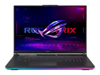 ASUS ROG Strix G18 G834JYR-N6090W - Intel Core i9 - i9-14900HX / jusqu'à 5.8 GHz - Win 11 Home - GeForce RTX 4090 - 64 Go RAM - 2 To SSD NVMe - 18" 2560 x 1600 (WQXGA) @ 240 Hz - Wi-Fi 6E, Bluetooth - noir