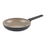 Salter BW12871EU7 Ceramic 24 cm Frying Pan – Recycled Aluminium Body, Healthy PFOA & PFAS-Free Non-Stick Coating, Induction Suitable, Easy Clean, Soft Touch Stay Cool Handle, Egg/Omelette Cooking Pan