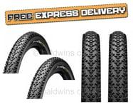 PAIR Continental RACE KING 26 x 2.2 MTB Knobby Off Road Mountain Bike TYRES