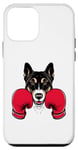 Coque pour iPhone 12 mini Chien de berger kangal amusant kickboxing ou boxe