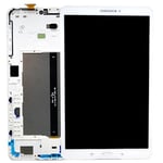 Samsung Galaxy Tab A 10.1 (T580) skjerm med LCD, hvit - original