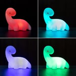 Nattlampa Dinosaurie Batteridriven Led / Lampa För Barn Multifärg