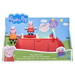 Figurine Voiture Rouge Familiale Peppa Pig - La Boîte