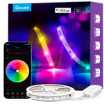 Govee Basic Wi-Fi + Bluetooth RGBIC LED Strip Lights - 10m - Hvit