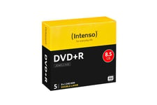 Intenso - DVD+R DL x 5 - 8,5 GB - lagringsmedie