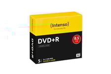 Intenso - DVD+R DL x 5 - 8.5 GB - lagringsmedier