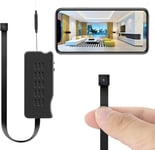 Caméra Espion CachéeMini Wifi 1080P Hd Avec App/Détection DeMouvement Caméras De Surveillance Pour Intérieur/Maison(Noir)