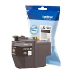 Brother Lc-3219xlbk 3k-pages High Yield Pigment-based Black Inkjet Cartridge