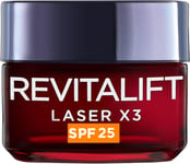 L’Oréal Paris Revitalift Laser Triple Action Anti-Ageing SPF 25 Cream, Smooth Wr