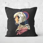 Wonder Woman Retro Neon Square Cushion - 60x60cm - Soft Touch