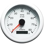 Wema Varvräknare 8000V 85mm Vit