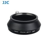 JJC Metal Lens Hood for Olympus M.Zuiko Digital 17mm f/1.8 Lens as LH-48B Black