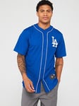 Fanatics Mens Mlb Los Angeles Dodgers Core Foundation Jersey -white, White, Size L, Men