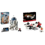 LEGO Star Wars R2-D2, Modèle de Droïde en Briques à Collectionner, Jouet pour Enfants et Adultes & Icons McLaren MP4/4 et Ayrton Senna, Set de Construction pour Adultes, avec Une Minifigurine
