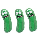 Söt Pickle Rick 20cm Plyschdocka Rolig Mjuk Kudde Ansikte Plyschdocka [DB] 1PC