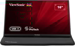 ViewSonic VA1650 16" lättviktig bärbar USB-C-monitor