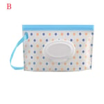 Wet Wipes Bag Napkin Storage Box Tissue Case B