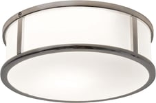 Astro Mashiko Round 230 Dimmable Bathroom Ceiling 230mm, Polished Chrome 