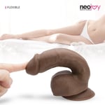 Neojoy - Amazing Lover Brown Realistic Dildo Lifelike G-spot Anal Penetration Se