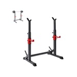YFFSS Weights Bench, Dumbbell Barbell Weight Lifting Rack Standing Fitness Home Gym Multilayer Horizontal Storage Squat Weightlifting Rack