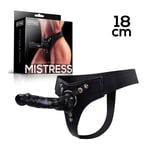 Mistress Strapon - 18cm, black
