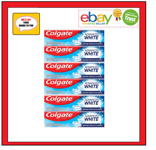 Colgate Advanced White Toothpaste Whiter Teeth - 6 x 100ml