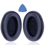 Professional Bose QC35 Ear Pads Replacement – Ear Cups for Bose QuietComfort 35 I/II Over-Ear Headphone, Midnight Blue