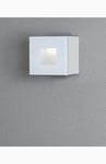 Konstsmide Chieri seinälyhty 1,5W LED neliö valkoinen