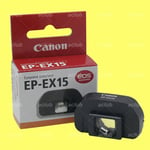 Canon EP-EX15 Eyepiece Extender for EOS 1D 1Ds 5D Mark II 6D 50D 60D 70D D30 D60