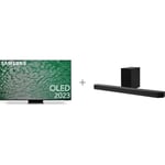 Samsung S95C 55" 4K QD-OLED TV + HW-Q700D 3.1.2 Dolby Atmos Soundbar -tuotepaketti