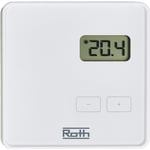 Roth Project rumstermostat, display, vit