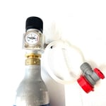 Sodastream CO2 Mini Gas Regulator Pushfit Corny Cornelius Keg Charger Ball Lock