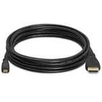 Exquisitely Designed Durable 1 M micro HDMI to HDMI 1080p Wire Cable TV AV Adapter Mobile Phones Tablets HDTV