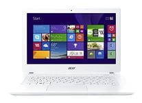 Acer Aspire V3 13.3 inch notebook (Intel Core i5-5200U 2.2 GHz, 8 GB RAM, 120 GB HDD, LAN, WLAN, BT, Webcam, Integrated Graphics, Windows 8.1) - White