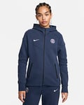 Paris Saint-Germain Tech Fleece Windrunner Women's Nike Football Full-Zip Hoodie