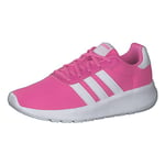 adidas Mixte enfant Lite Racer 3.0k Baskets, Screaming Pink Ftwr White Core Black, 39 1/3 EU