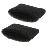 VACSPARE Foam Chamber Float Filters For Vax Rapide Carpet Cleaners - Pack of 2