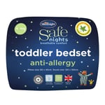 Silentnight Safe Nights Anti Allergy Duvet & Pillow -Cot Bed Cot