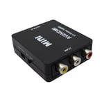 RCA til HDMI Converter 1080p - Adapter