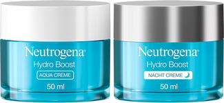 Neutrogena Hydro Boost Face Care Set, Face Cream for Day and Night: Aqua Day Cre