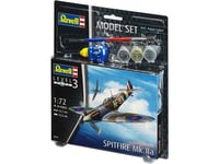 Revell Modellbyggsats Flygplan 1:72 - Spitfire Mk.Iia I Skala 1:72, Nivå 3, Trogen Reproduktion Med Många Detaljer, , Modellsats Med Grundläggande Tillbehör, 63953, 120 År