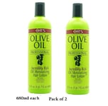 2 X ORS Olive Oil Moisturizing Hair Lotion 680ml each