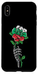 Coque pour iPhone XS Max Rose Bulgarie avec squelette drapeau bulgare Racines Souvenir