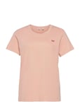 Pl The Perfect Tee Evening San Tops T-shirts & Tops Short-sleeved Pink LEVI´S Women