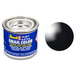 Revell Email Colour Glos Black RAL 9005 14ml Model Miniature Paint Tub Brand New