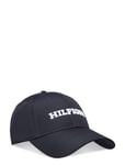 Th Monotype Canvas 6 Panel Cap Accessories Headwear Caps Navy Tommy Hilfiger